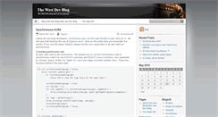 Desktop Screenshot of devblog.the-west.net