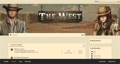 Desktop Screenshot of forum.the-west.hu