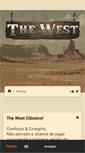 Mobile Screenshot of forum.the-west.com.br