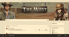 Desktop Screenshot of forum.the-west.com.pt