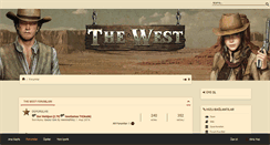 Desktop Screenshot of forum.the-west.org