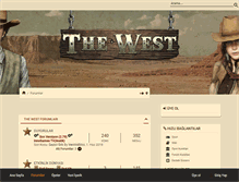Tablet Screenshot of forum.the-west.org