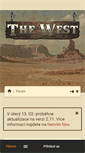 Mobile Screenshot of forum.the-west.cz