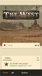 Mobile Screenshot of forum.the-west.gr