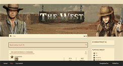 Desktop Screenshot of forum.the-west.sk